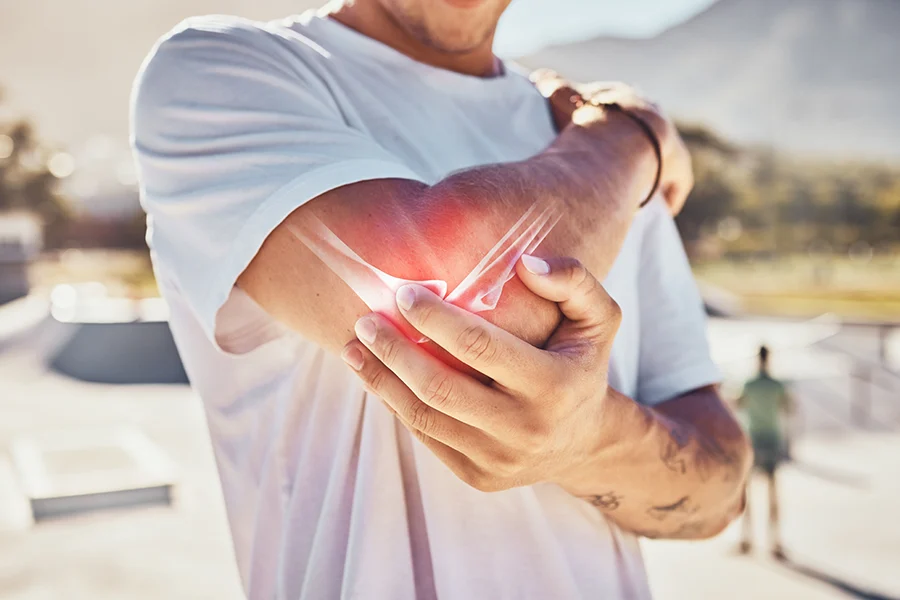 Ellenbogenbeschwerden